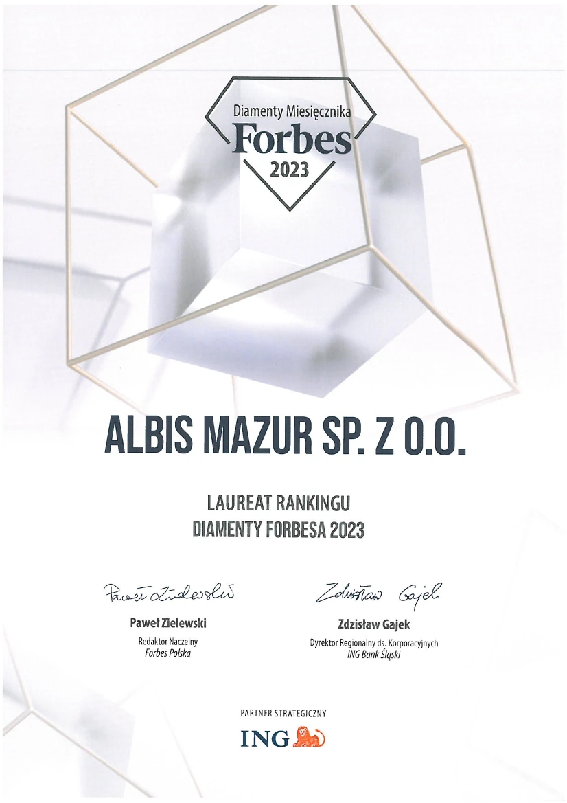 albis mazur sp zoo x diamenty forbesa